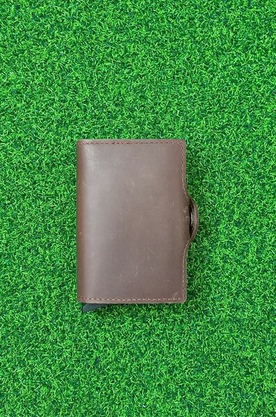 Кардхолдер двойной кожанный