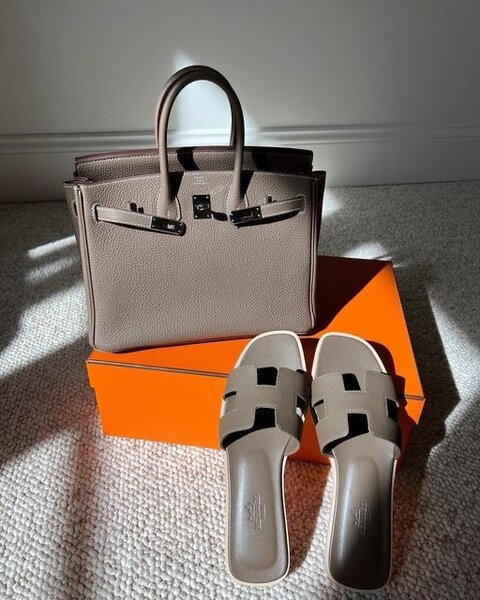 Ladies bag and sandals