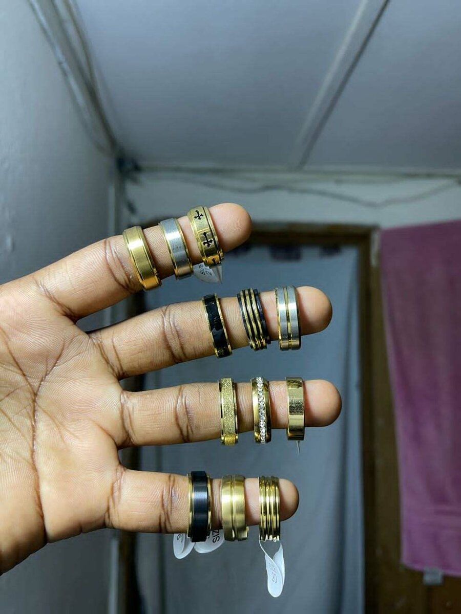 Bagues acier inoxydable