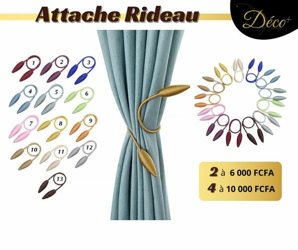 Attache rideaux