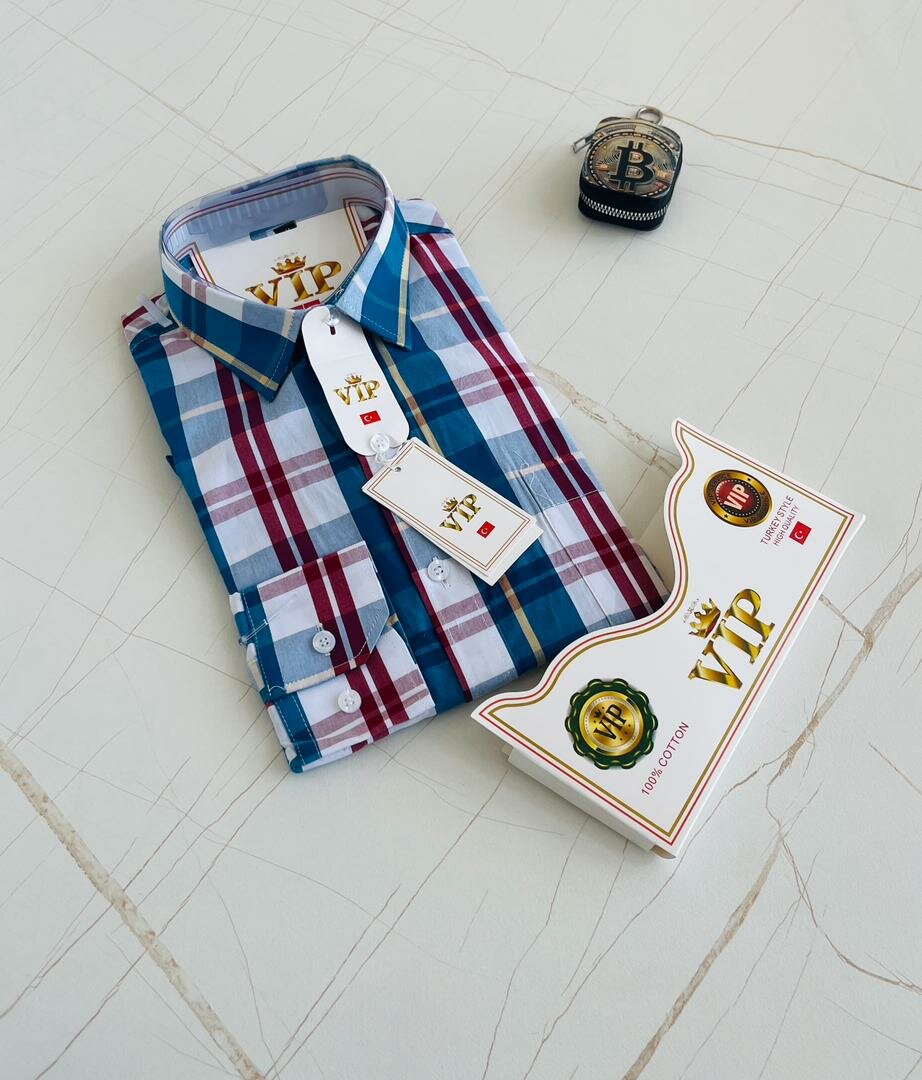 Check long sleeves shirts Available for men