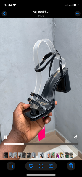 Sandales à talons élégantes