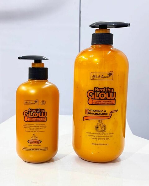 Healthly Glow Vitamin C lotion and Shower Gel