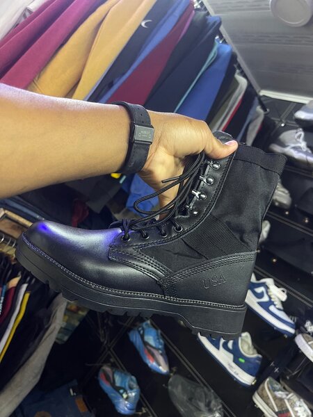 Military boots