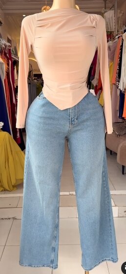 Set of top and trousers