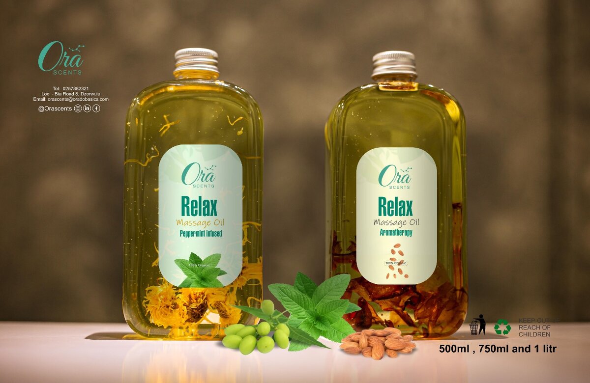 Peppermint Infused Massage Oil