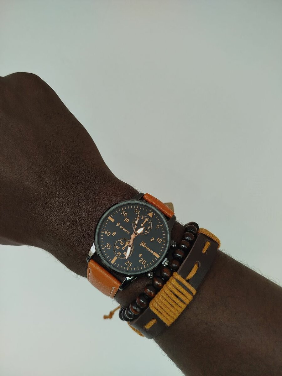 Montre bracelet homme élégante