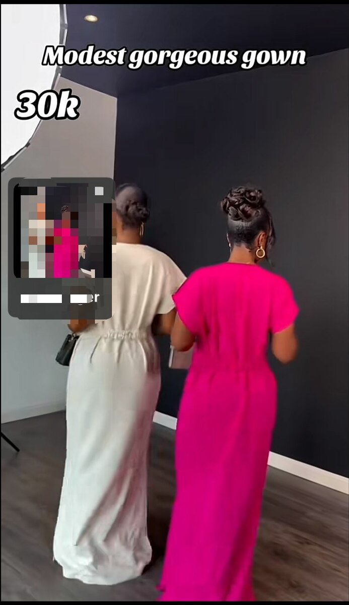 Robe élégante et modeste