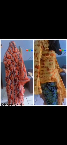 Robes longues colorées imprimées