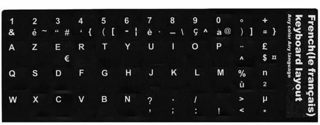 Autocollant Pour azerty