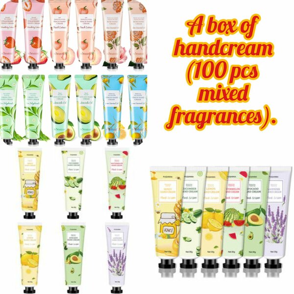 Fruity handcreams (100 pieces)