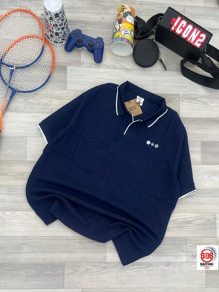 Polo bleu marine pour homme