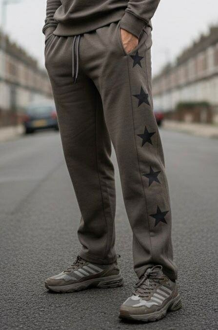 Pantalon jogging étoilé