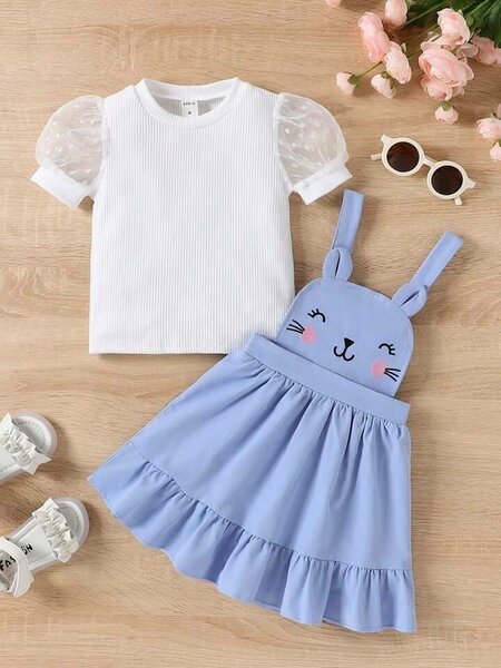 Ensemble Robe Enfant Lapin