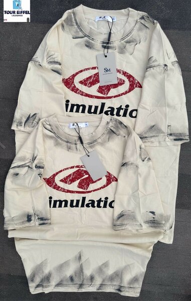 T-shirt à manches longues casual unisexe