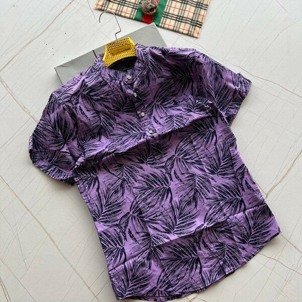 Polo Linen Flower Shirts