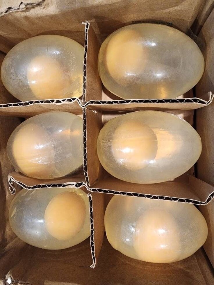 Collagen facial egg