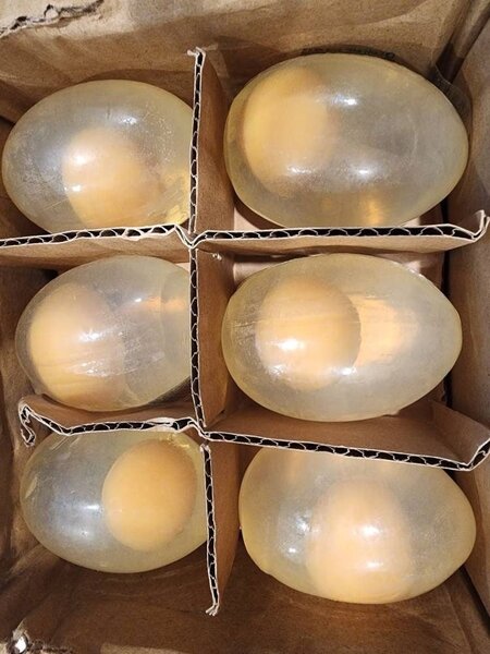 Collagen facial egg