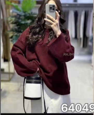 Бордовая женская кофта 