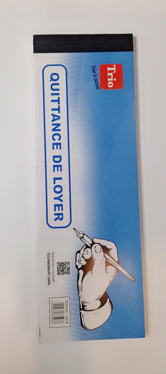 Carnet Quitance de Loyer