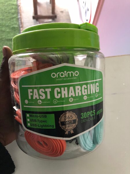 Type C cable, iPhone and V8 cable bowls