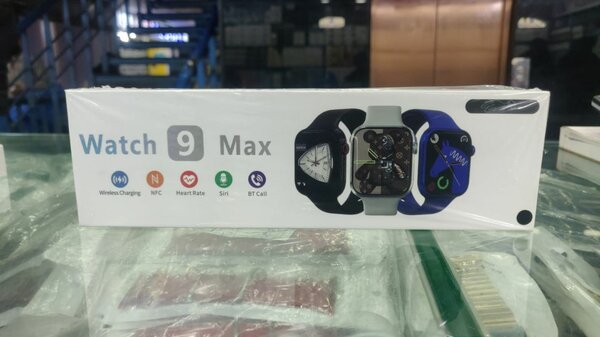 Watch 9 max full display watch with wireless charger