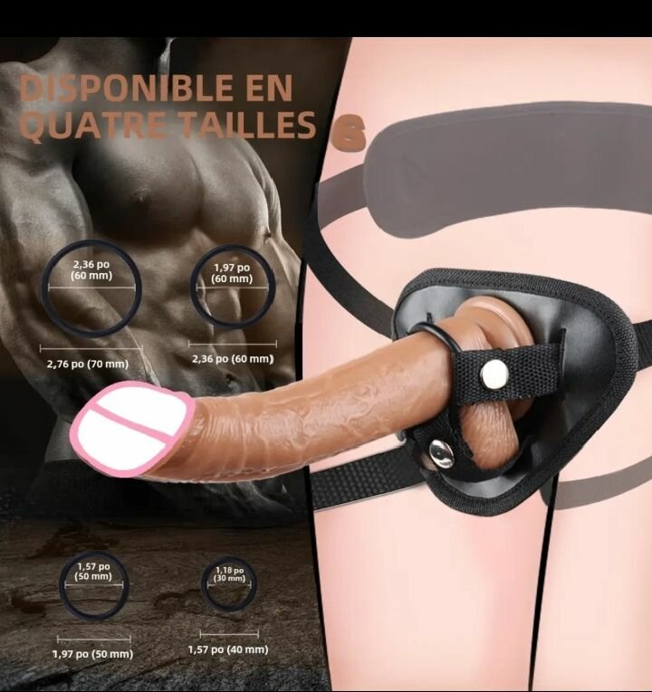 Harnais Strap-On Réaliste