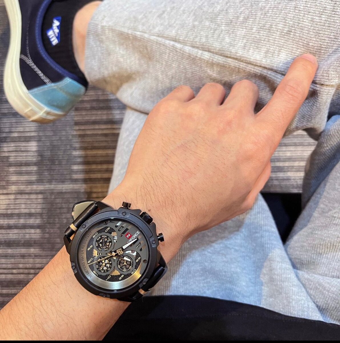 Mens Genuine Leather watch