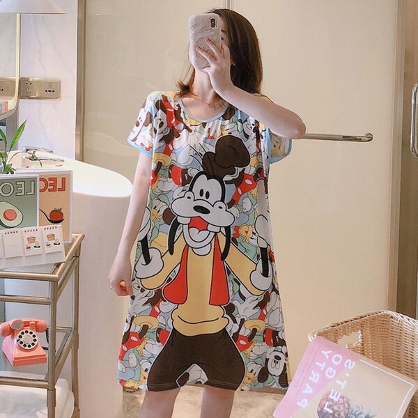 cartoon one-piece night dress