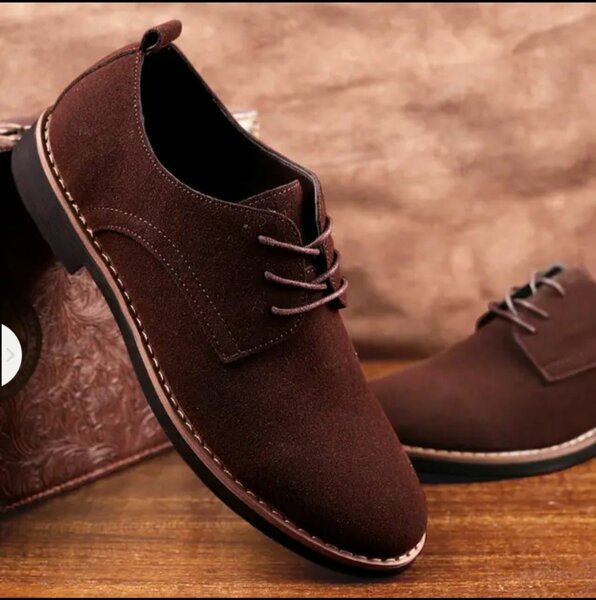 Men's suede shoes