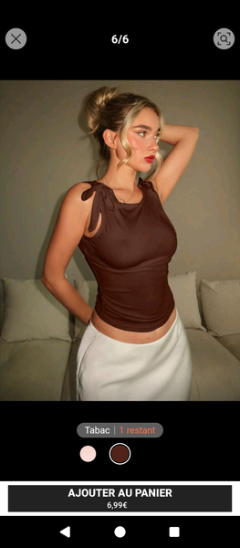 Débardeur Femme Élégant