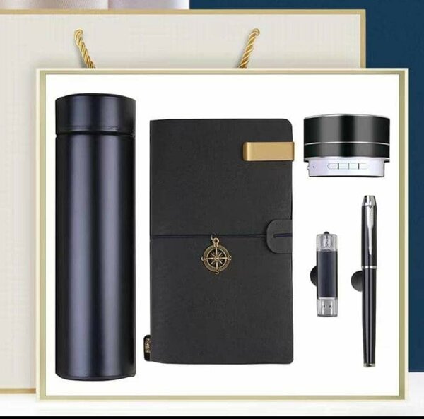 Gift set for men.Notebook,Bluetooth speaker,pen drive,pen an