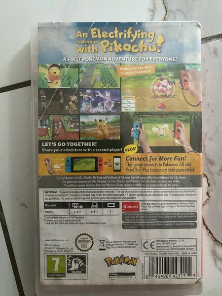 POKÉMON let's go pikatchu