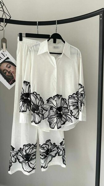 Ensemble fleuri chic