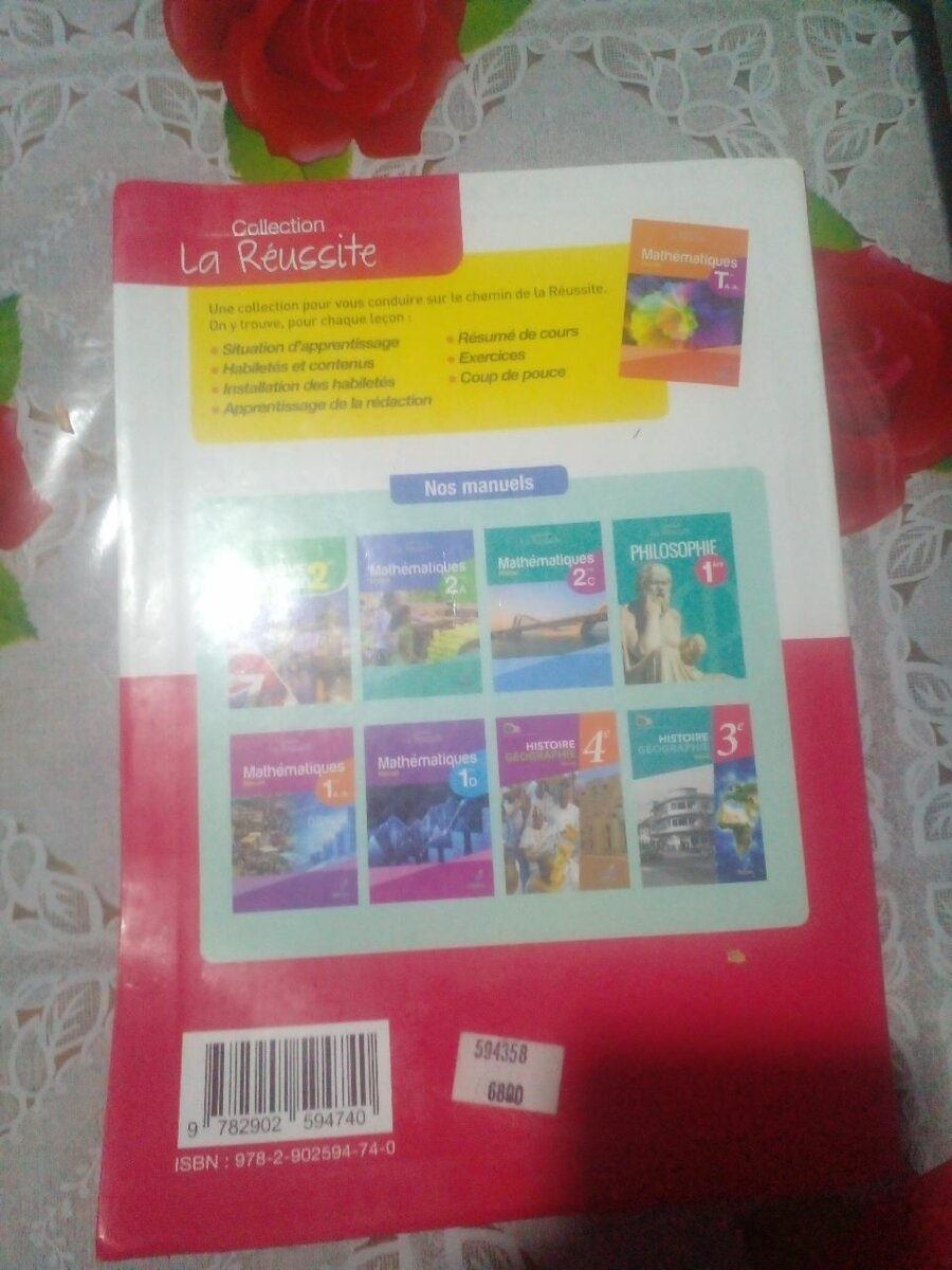 Manuel Mathématiques Td