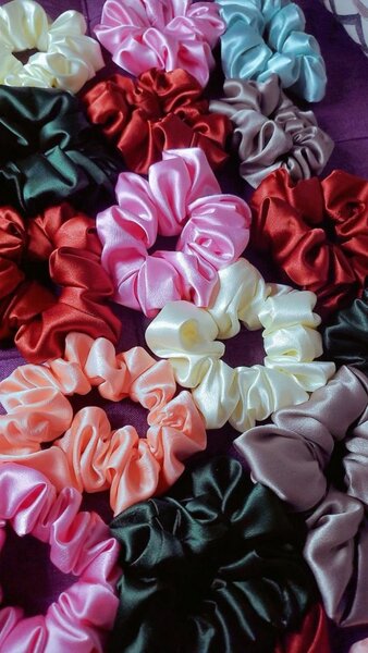 Chouchous en satin chic