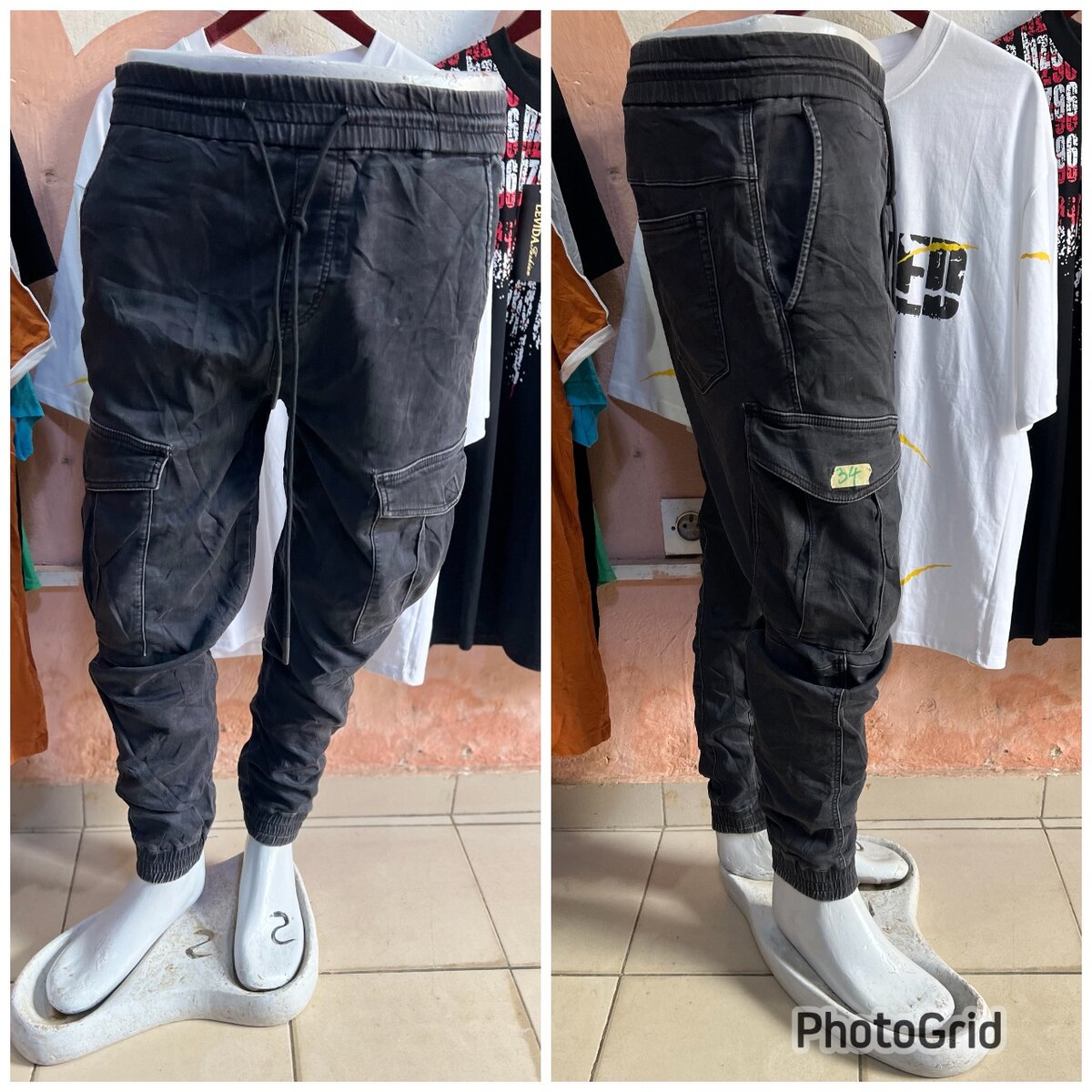Pantalons cargo stylés hommes