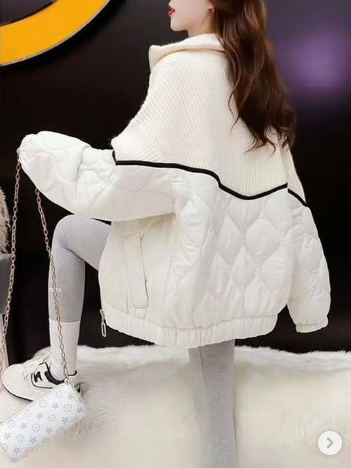 Женская белая куртка 