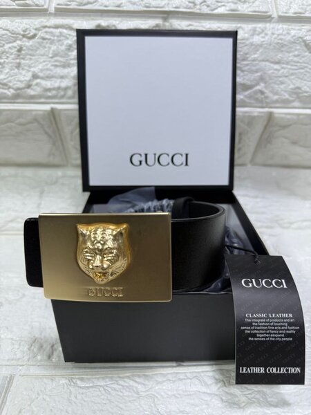 Ceinture en cuir Gucci luxe