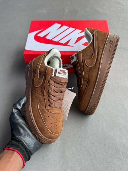 Nike Air Force 1 Marron