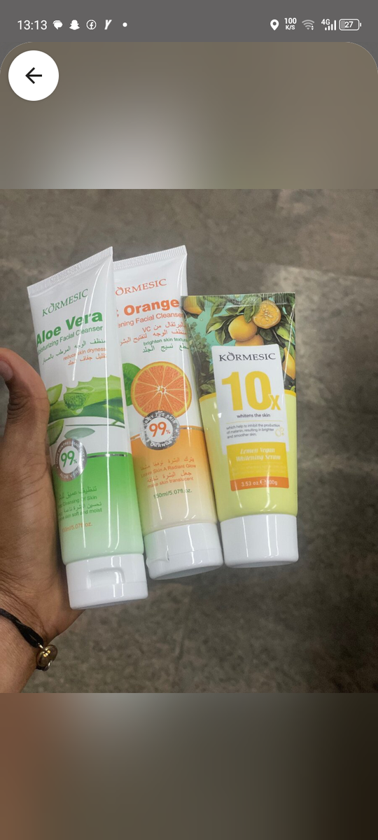 Crème visage tout type de peau