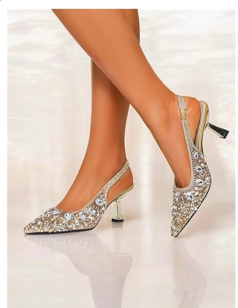Escarpins pailletés élégants
