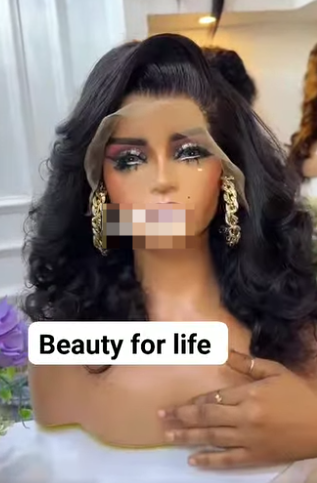 Double drawn bounce wig unit 