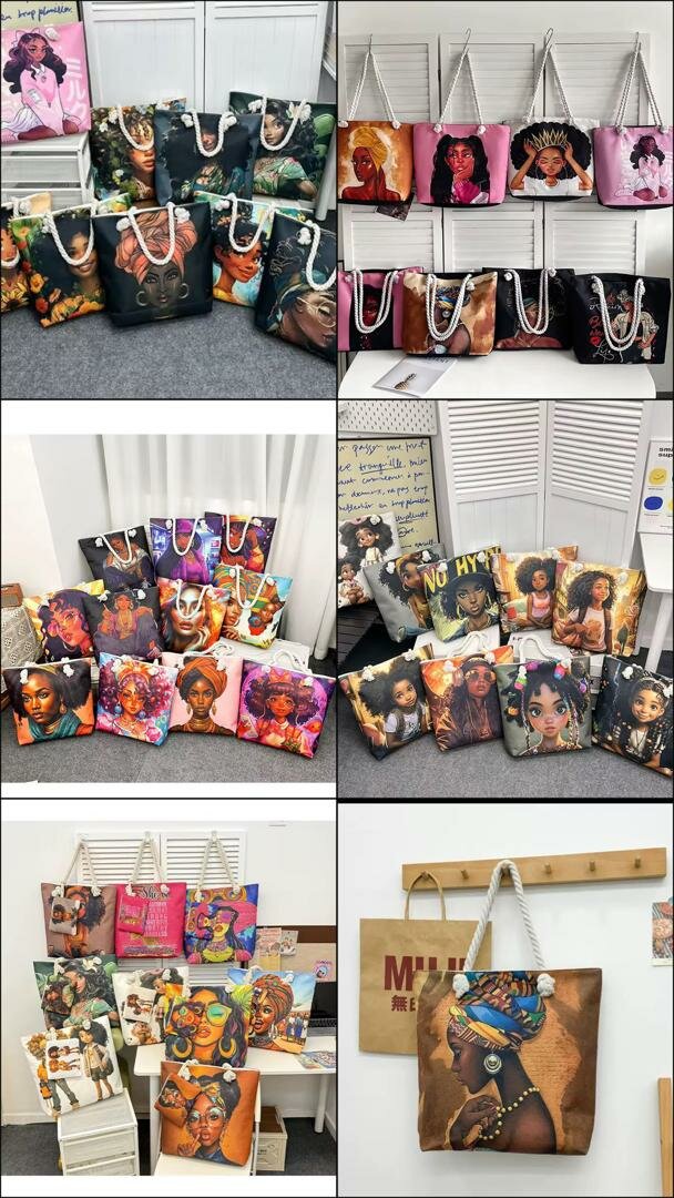 Sacs à main artistiques colorés