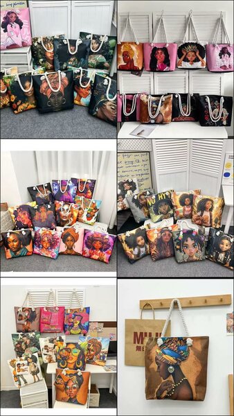 Sacs à main artistiques colorés