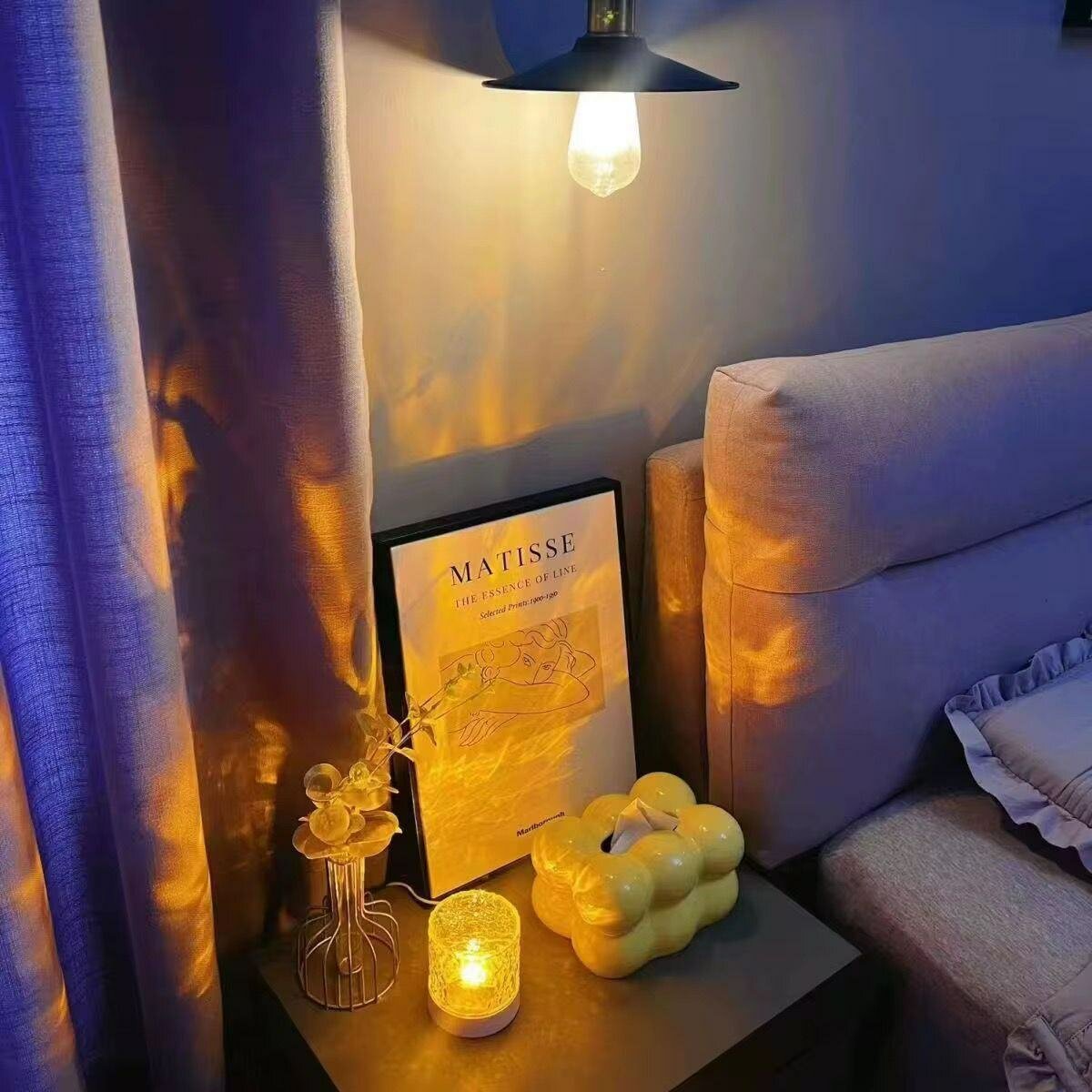 Lampe de projection LED magique