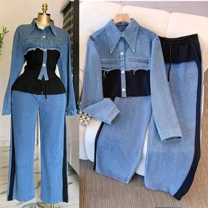 Ensemble Denim Chic Femme