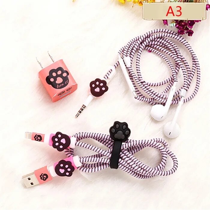 Cord protector set
