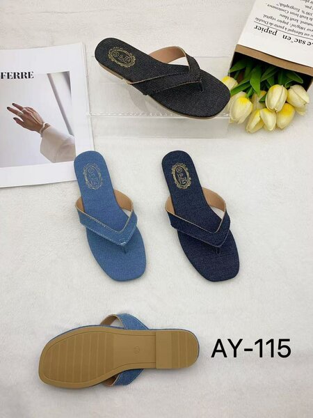 Sandales en denim pour femmes