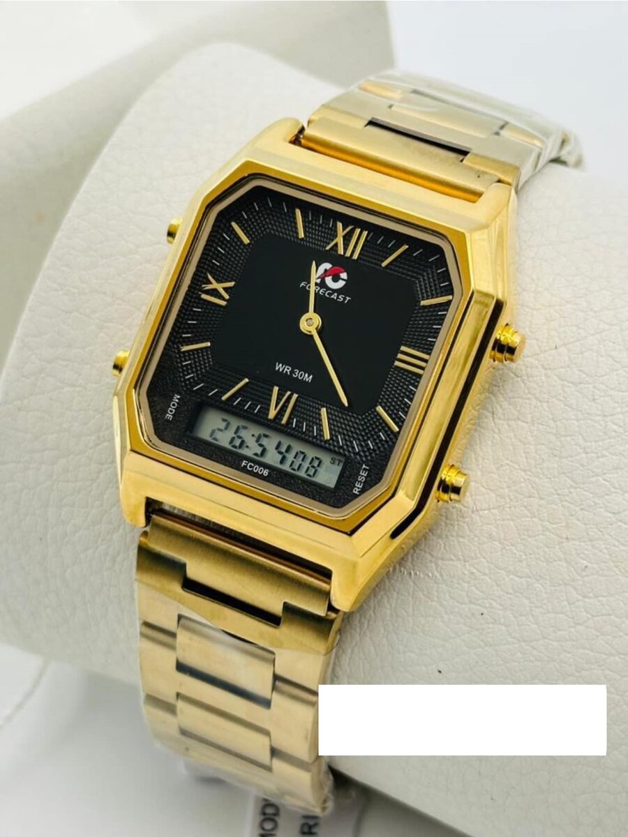 montre-bracelet forecast noir